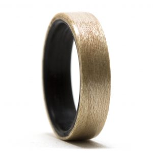 Maple Inner Lined With Ebony Wood Ring