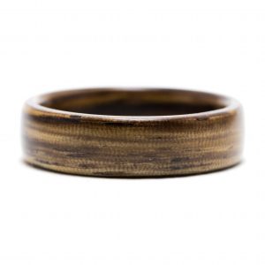 Zebrawood Wooden Ring – Size 10.5